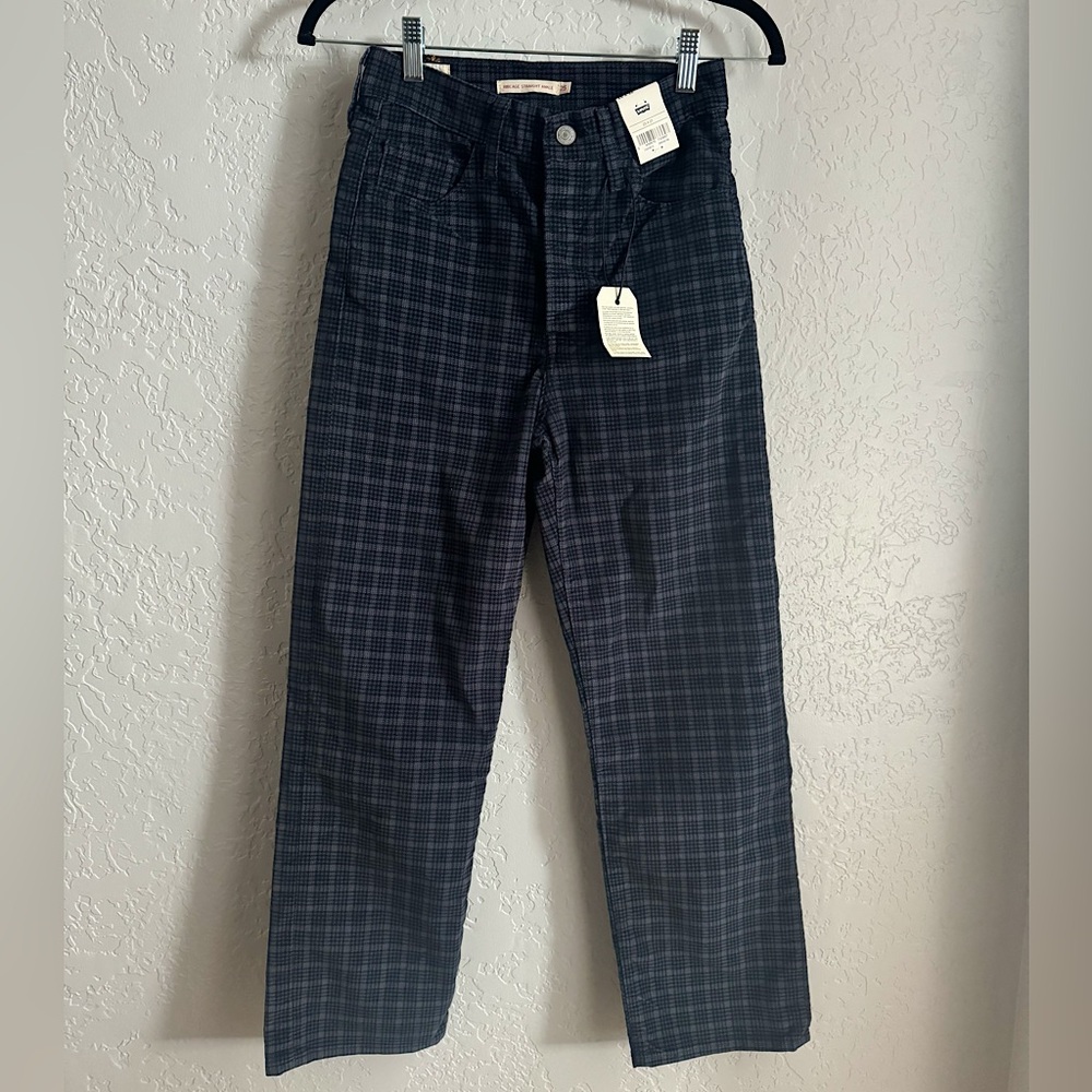 Corduroy Ribcage Straight Ankle Women's Pants